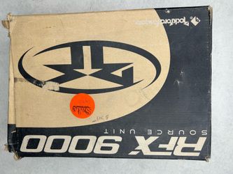 Rockford Fosgate RFX 9000 RFX-9000(C) 1 DIN AM/FM CD MP3 Detachable Face