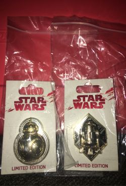 Disney pin-Star Wars limited edition pin set -New