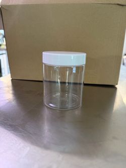 24pk 8oz Plastic Jars with Lids