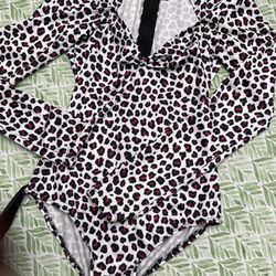 Cheetah cat Costume Leotard 