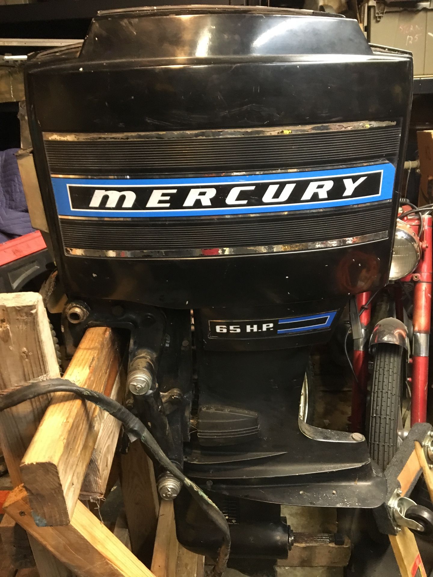 Mercury 650 outboard 65hp donor