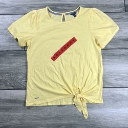 Nautica Yellow Women’s Blouse Sz Med