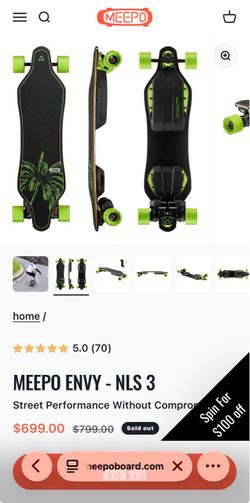 MEEPO ENVY electric skateboard