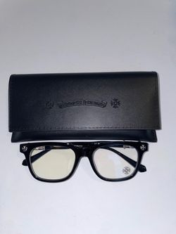 Chrome heart glasses