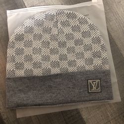 Louis Vuitton beanie grey