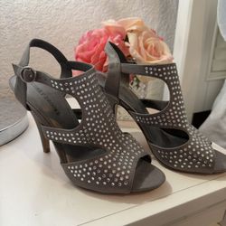 Audrey Brooke Stiletto Grey 