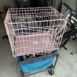 Pink Dog / Cat Crate 