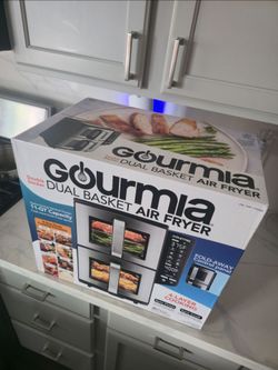 Gourmia 11qt. Dual Basket Air Fryer