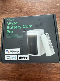 Brand New Wyze Battery Cam Pro