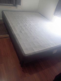 Bed frame and base