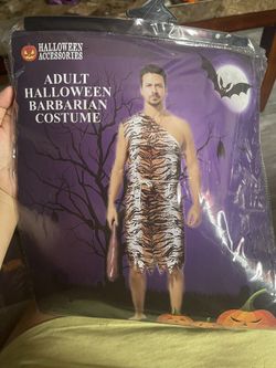 Adult Halloween Barbarian Costume One Size