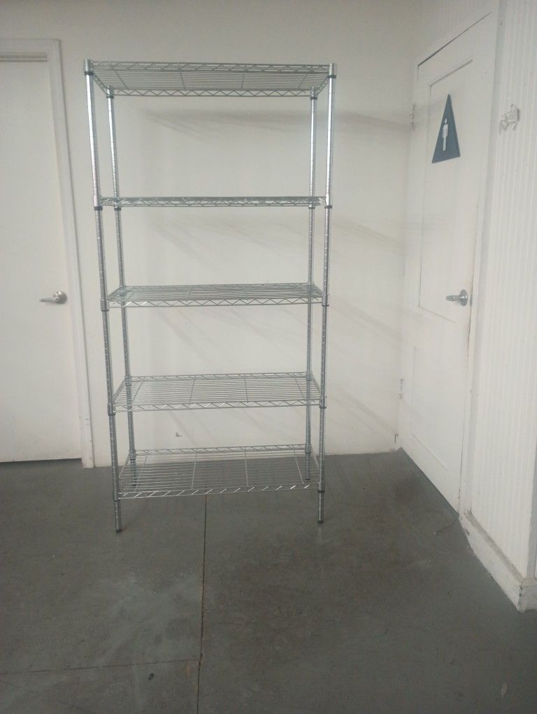 U Line Metal Shelving Racks