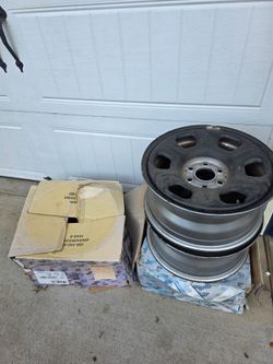Set of 4 Dx4 Caper 16" Black wheels 6x114.3 – Flat Black Full Painted