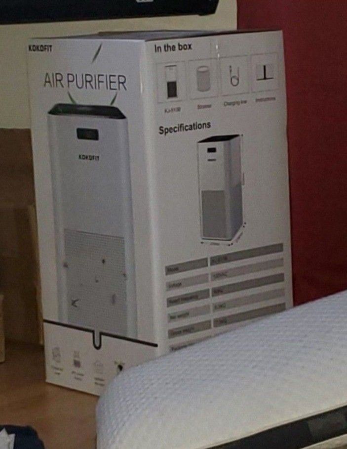 Air Purifier for Large Room with CADR 320 & H13 True HEPA Filter, Covers 720sf New In Box 1/2 Price