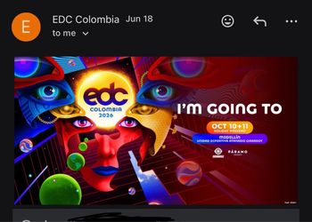 EDC Colombia Ticket