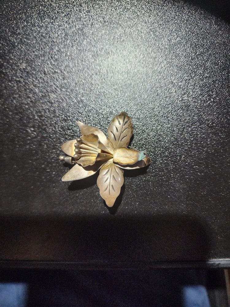 Sterling silver Taxco Brouche