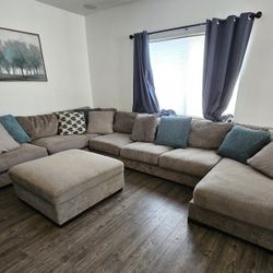 Ashley Furniture Grey Sectional Couch