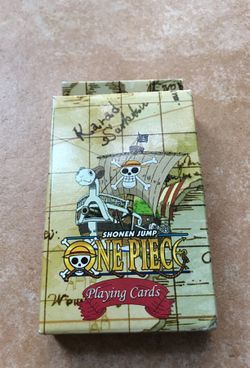 One Piece deck of playing cards