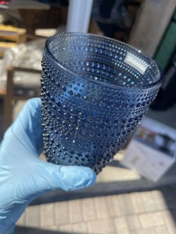 Blue Glass Cups