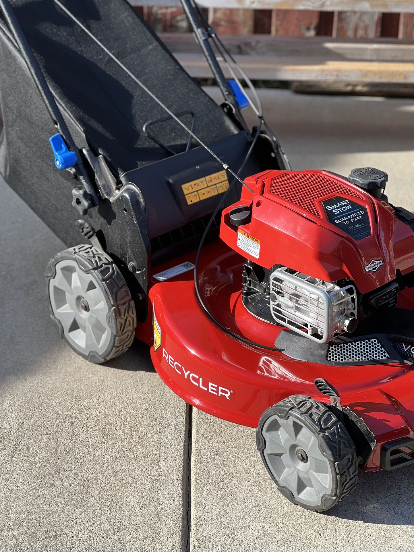 Toro SmartStow Self Propelled Lawn Mower