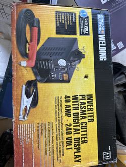 🫣 NEW CHICAGO ELECTRIC 240 Volt Inverter Plasma Cutter with Digital Display