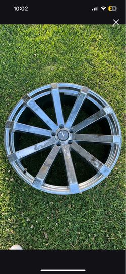 24inch all chrome velocity Rims