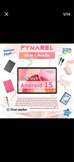 【SummerTurnUp】2026 Android 15 Tablet package-All in 1, Gift Bundle with Keyboard, Mouse, Stylus & Case, for family entertainment, Easy Setup for Famil