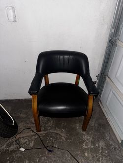 Black Leather Chair