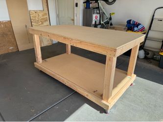 Custom build heavy duty workbench 6’ x “40