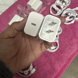 Brand New Apple charger and  usb-c cord 