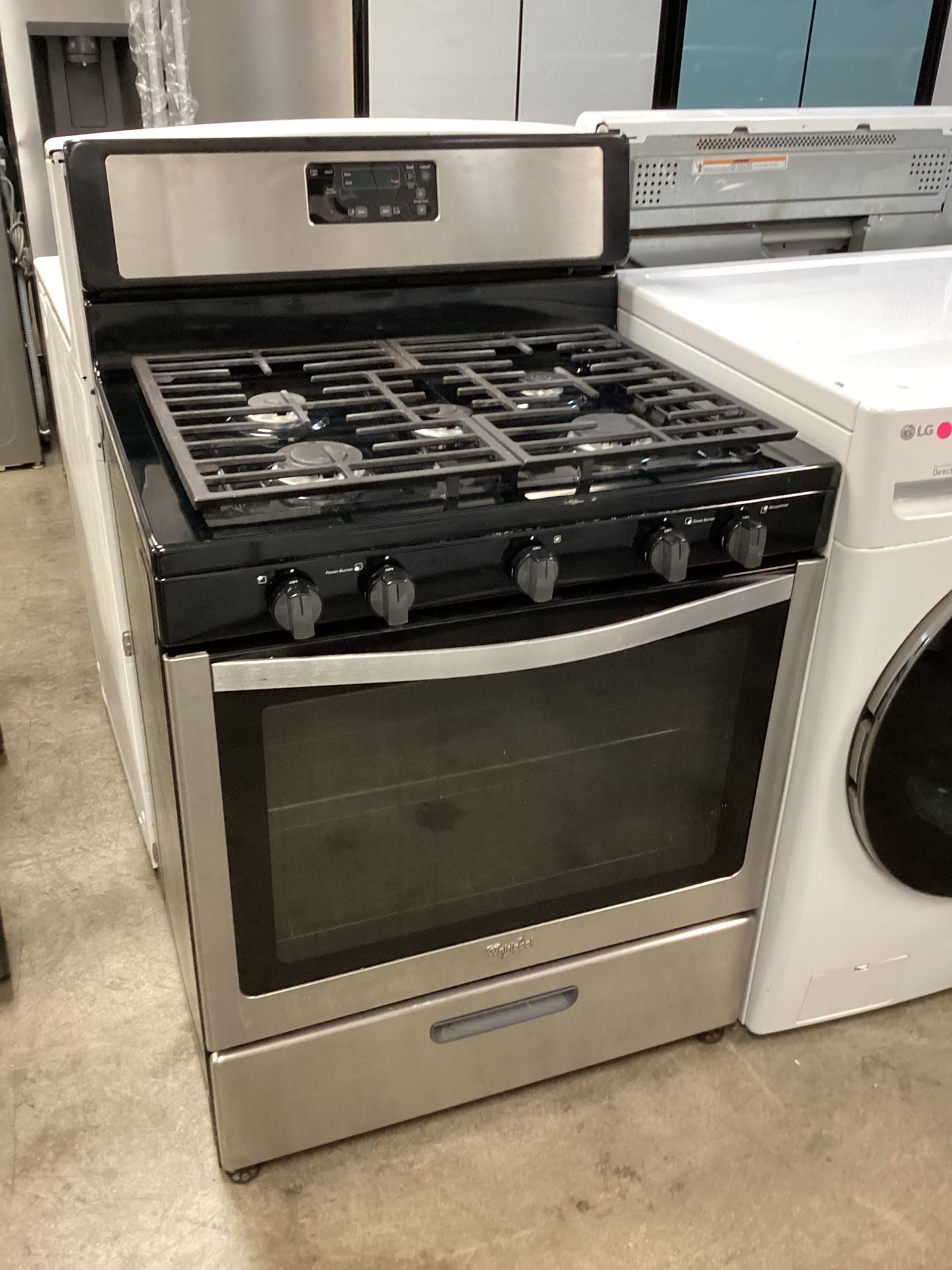 Whirlpool Gas Stove 5 Burners