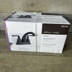 Allen Roth Reagan Centerset Bath Faucet Oil Rubbed Bronze Finish - (contact info removed) New