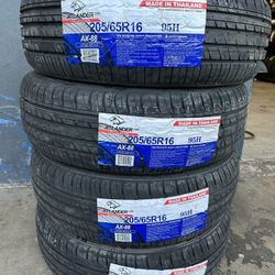 205 65 16 New Set Of Tires 