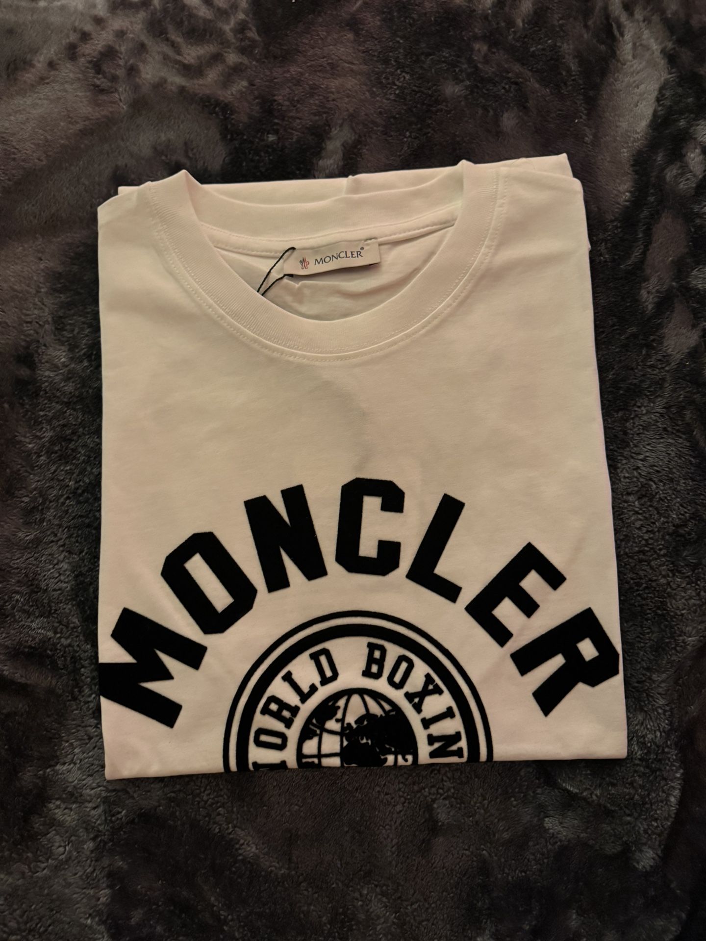 White Moncler Tee