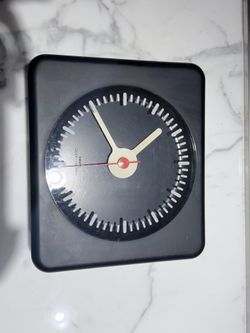German vintage 1970s-1980s clock