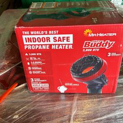 Mr. Heater F215100 MH4B Little Buddy 3800-BTU Indoor Safe 
