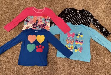 Toddler Girls 4T shirt lot