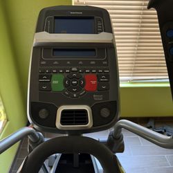 Nautilus E618 Elliptical- Barely Used Price to move