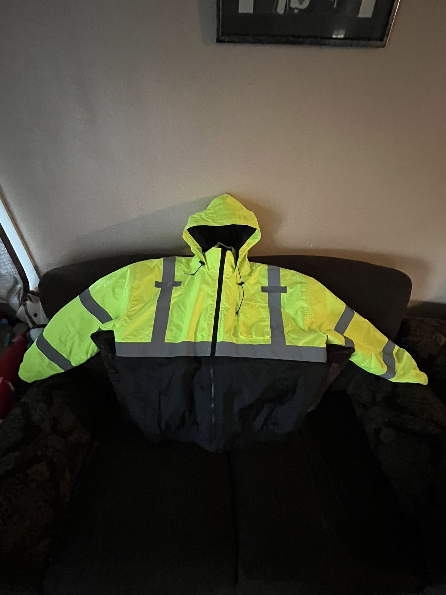 Rain Jacket Weather Jacket Reflective