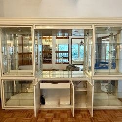 Lighted Display Cabinet / China Wall Unit
