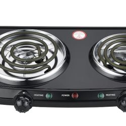 Double Burner Hot Plate 