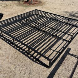 King size box bed frame