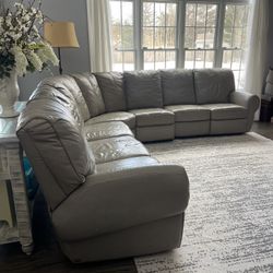 Leather Sectional