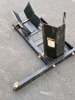 Motorcycle wheel chock