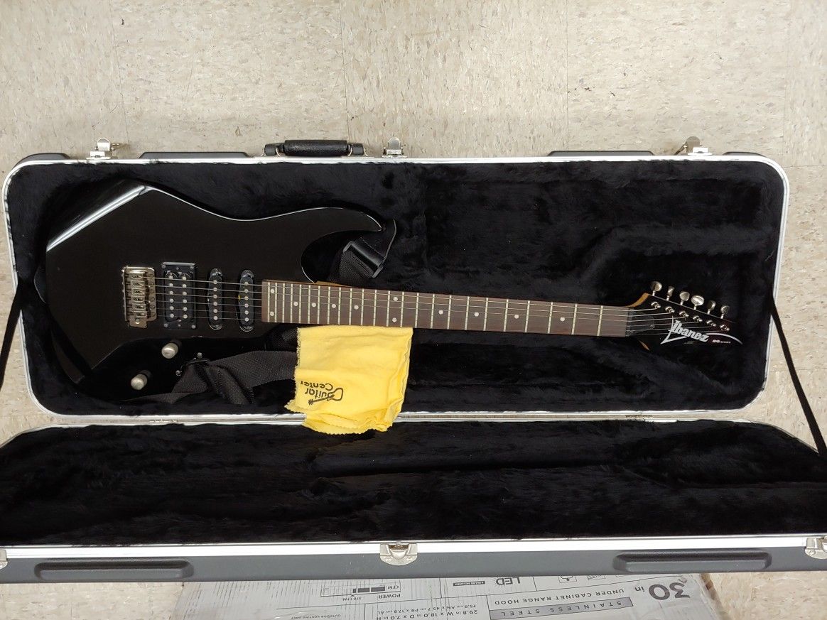 Ibanez RG160B Guitar With Hard Case