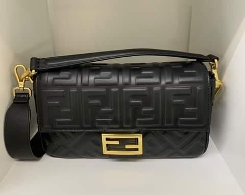 Fendi Baguette Leather Bag