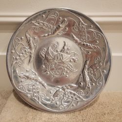 Vintage Wilton Pewter Rare Snap Pea Serving Dish