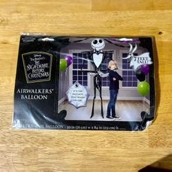 Nightmare Before Christmas Jack 7 FeetTall Balloon