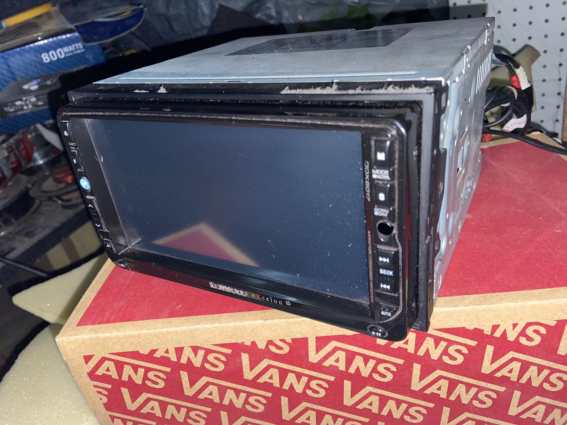 Kenwood Excelon DDX8017 DVD/WMA/MP3 Receiver With 6.5" Wide Touchscreen Control Monitors