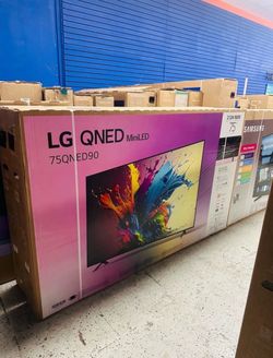 LG QNED 75” TV 4K Smart Mini Led Premium